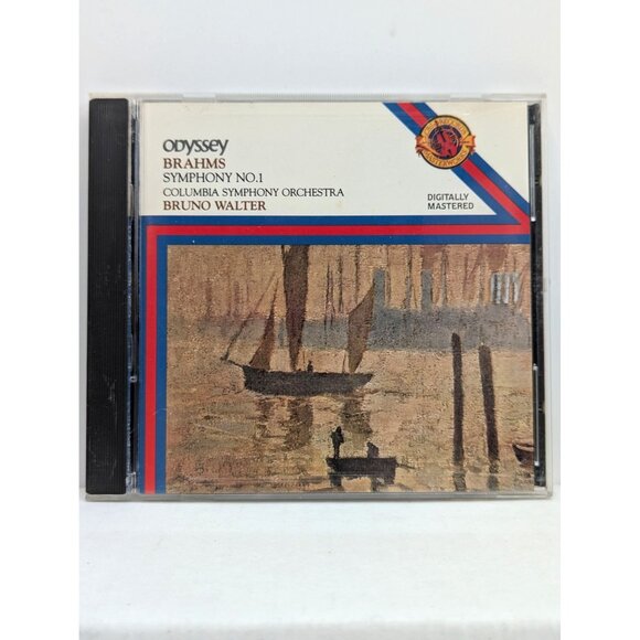 Odyssey Brahms Symphony No. 1 Columbia Symphony Orchestra Bruno Walter CD - Picture 1 of 6